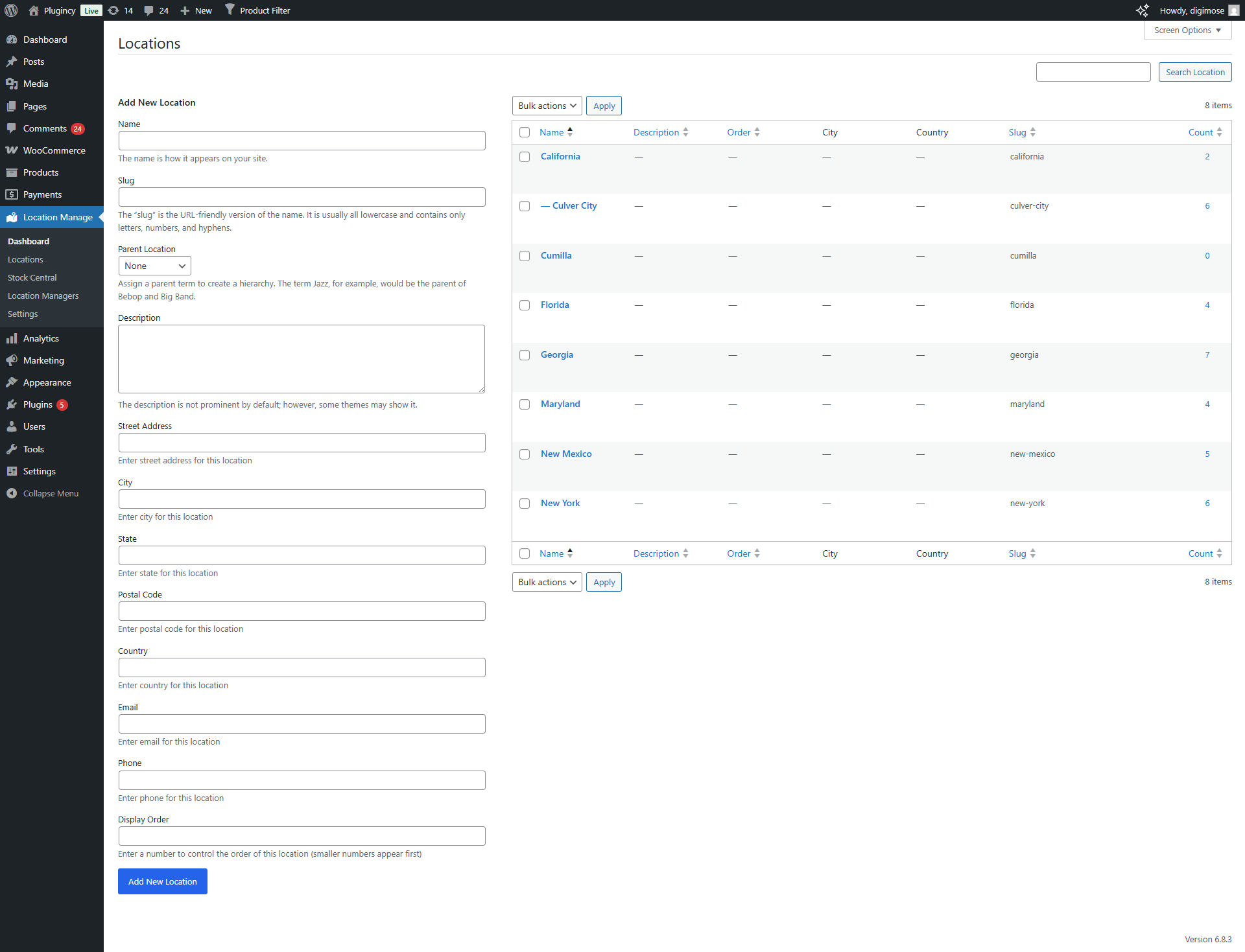 Popup & modal management