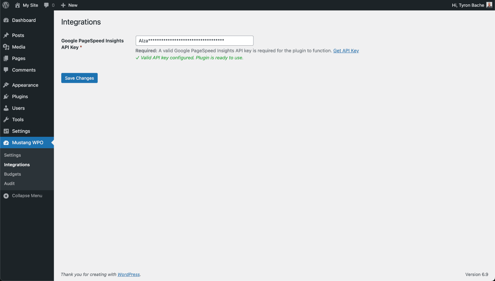 Audit page before running an audit.