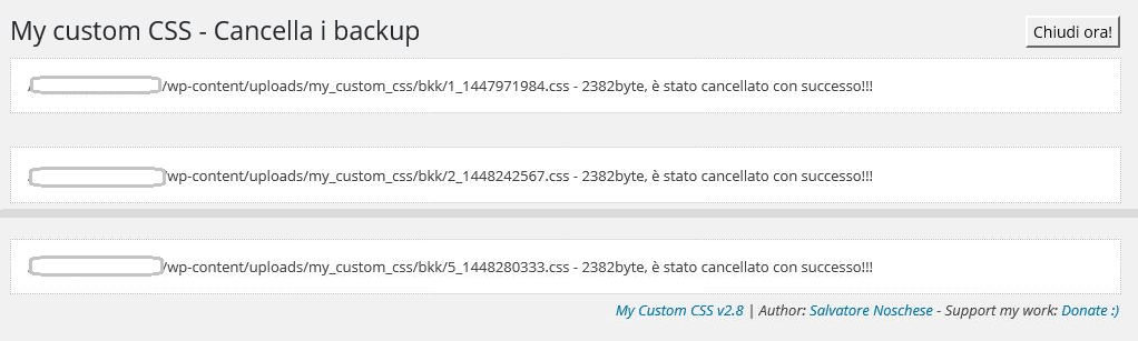 Confirm when delete backup!