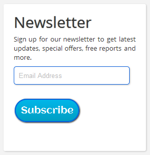 Sidebar Subscription Widget