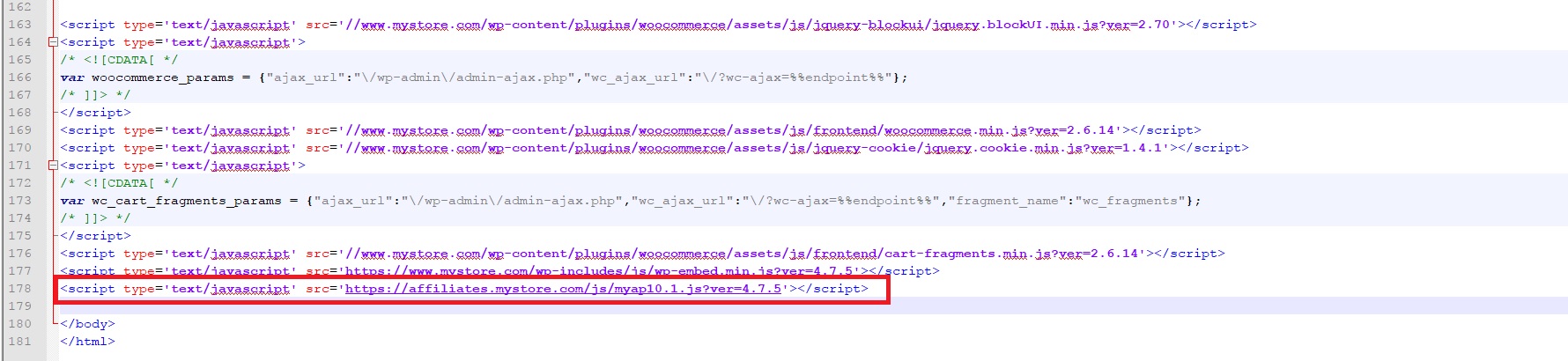 When enabled, the plug-in will automatically inject the tracking script on to all pages of your site.
