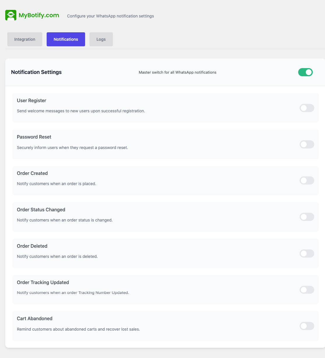 **WooCommerce Order Alerts** – Notify customers when their order status changes.