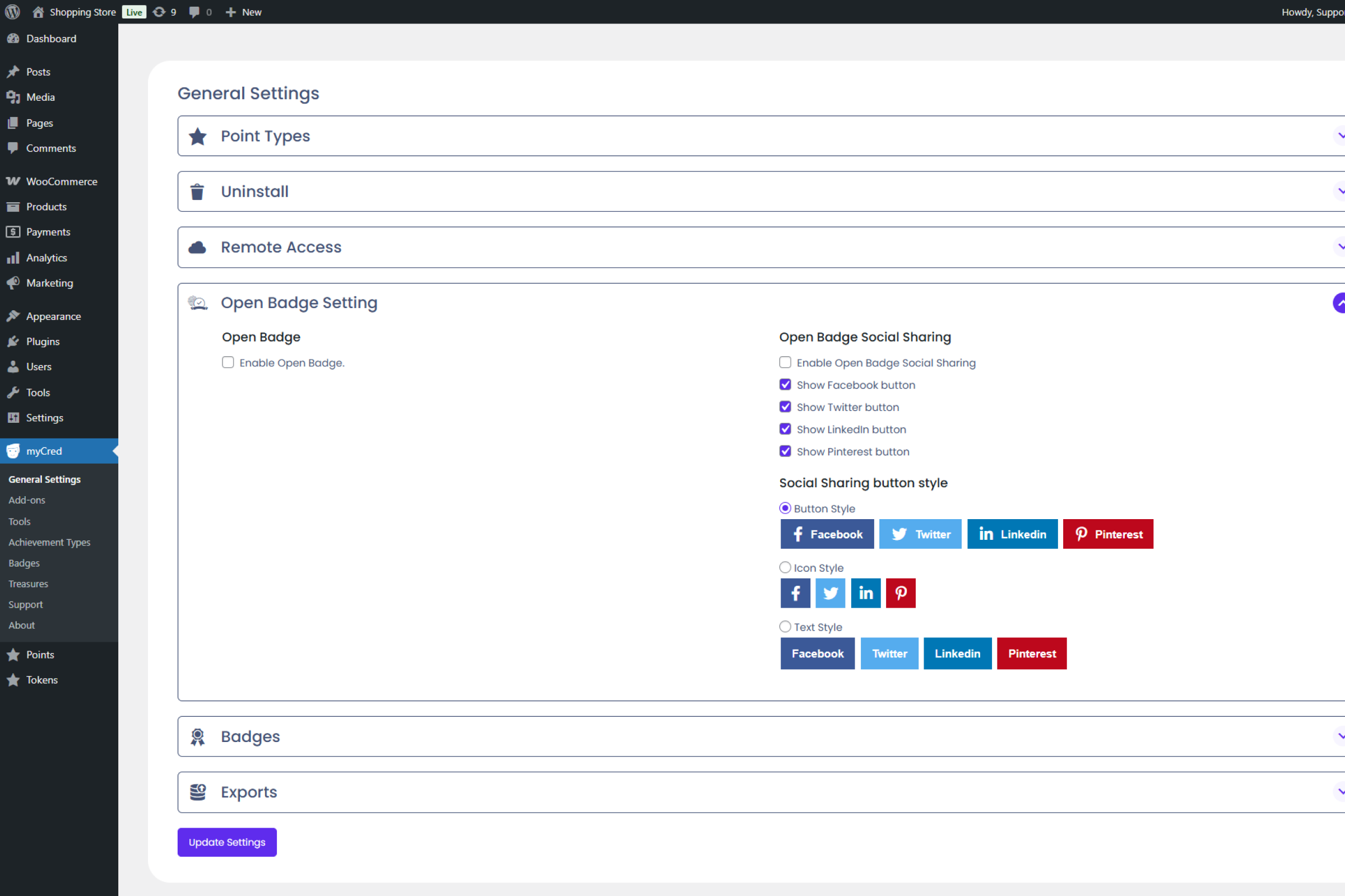 **Edit Log Entries** - Administrators can edit any log entry at any time via the admin area.