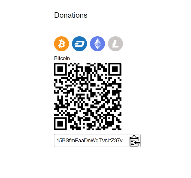 Payment page