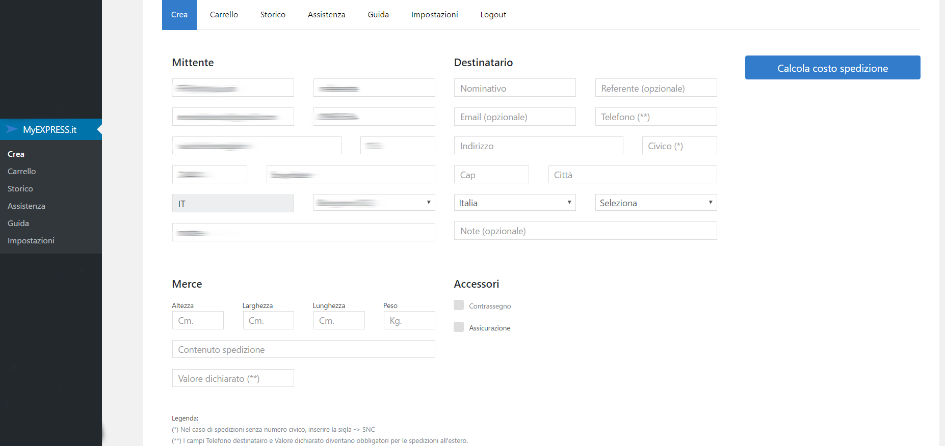 Richiama velocemente i dati di spedizione di una ordine cliccando sull'icona nella lista ordini Woocommerce