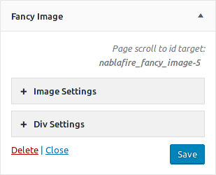 'Google Fonts AJAX Selector' in fancy text widget form.