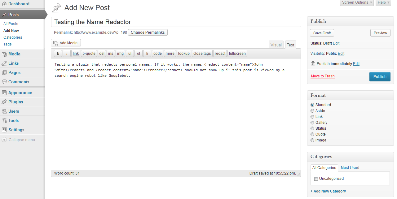 screenshot-7.png - Two personal names have been manually tagged in