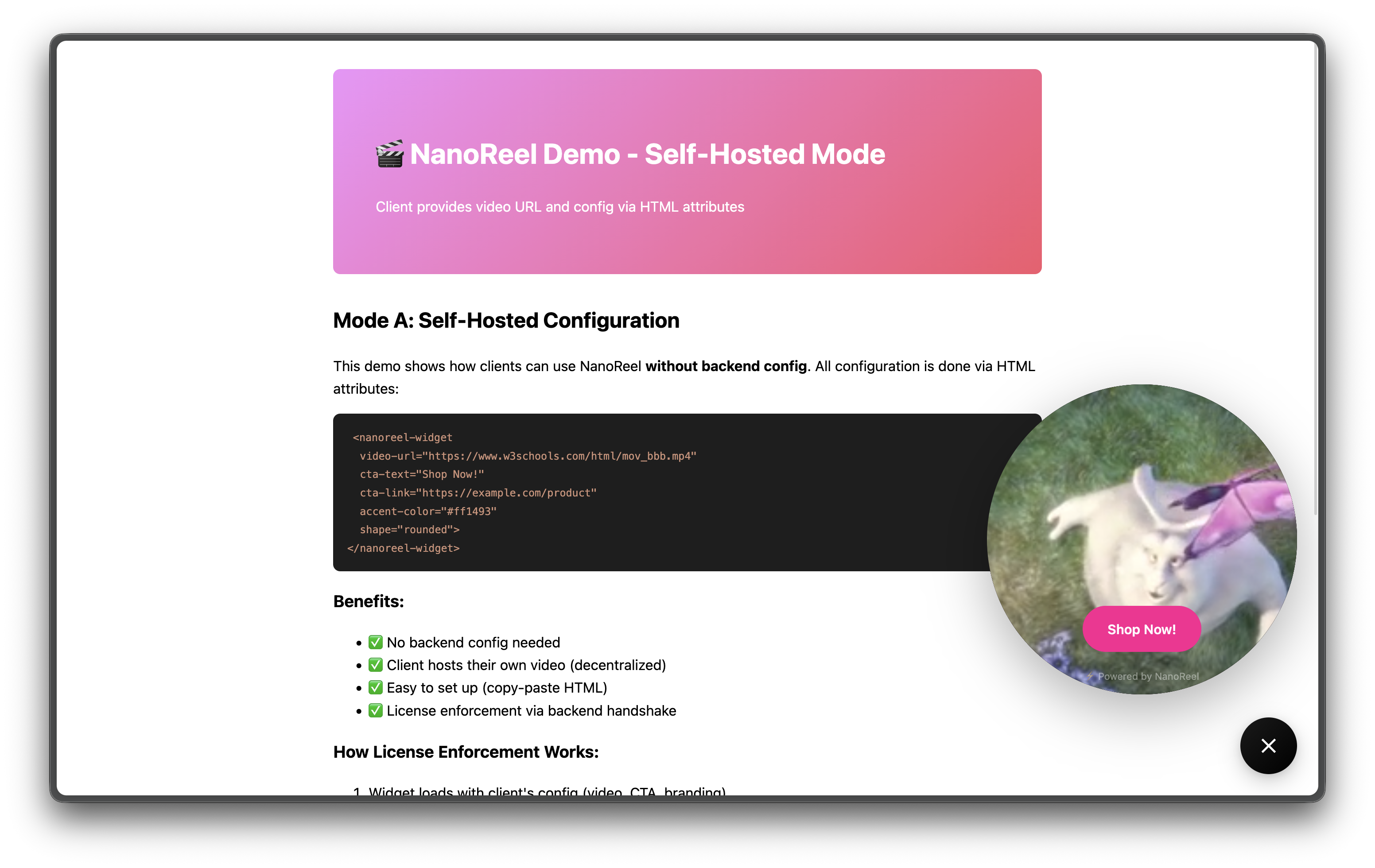 Color customization options