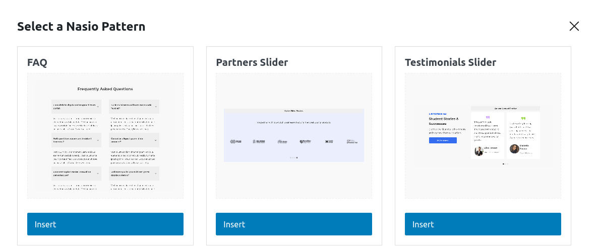 Template library
