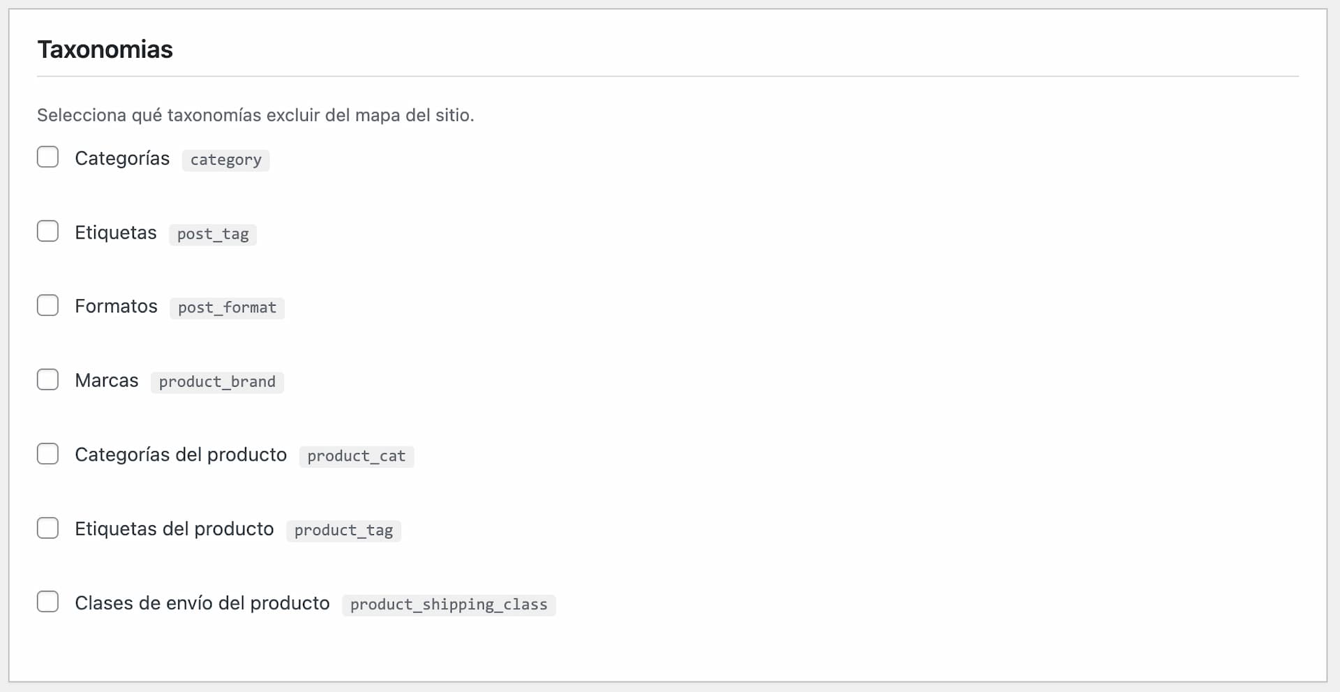 Post exclusions per ID or Slug options