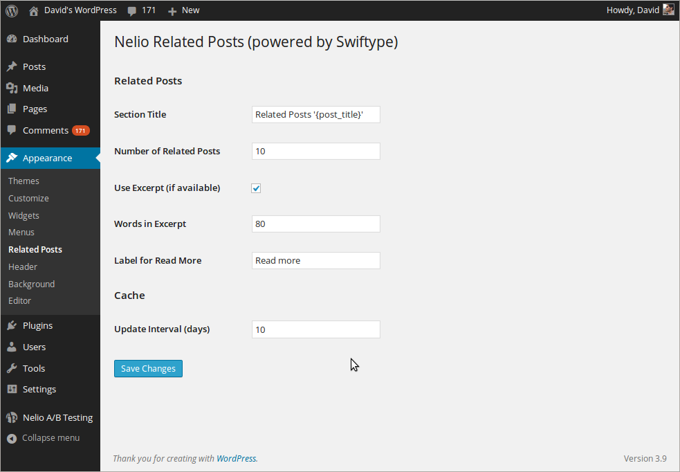 **Easy Settings.** Don't get lost with thousand of options. Tweak the