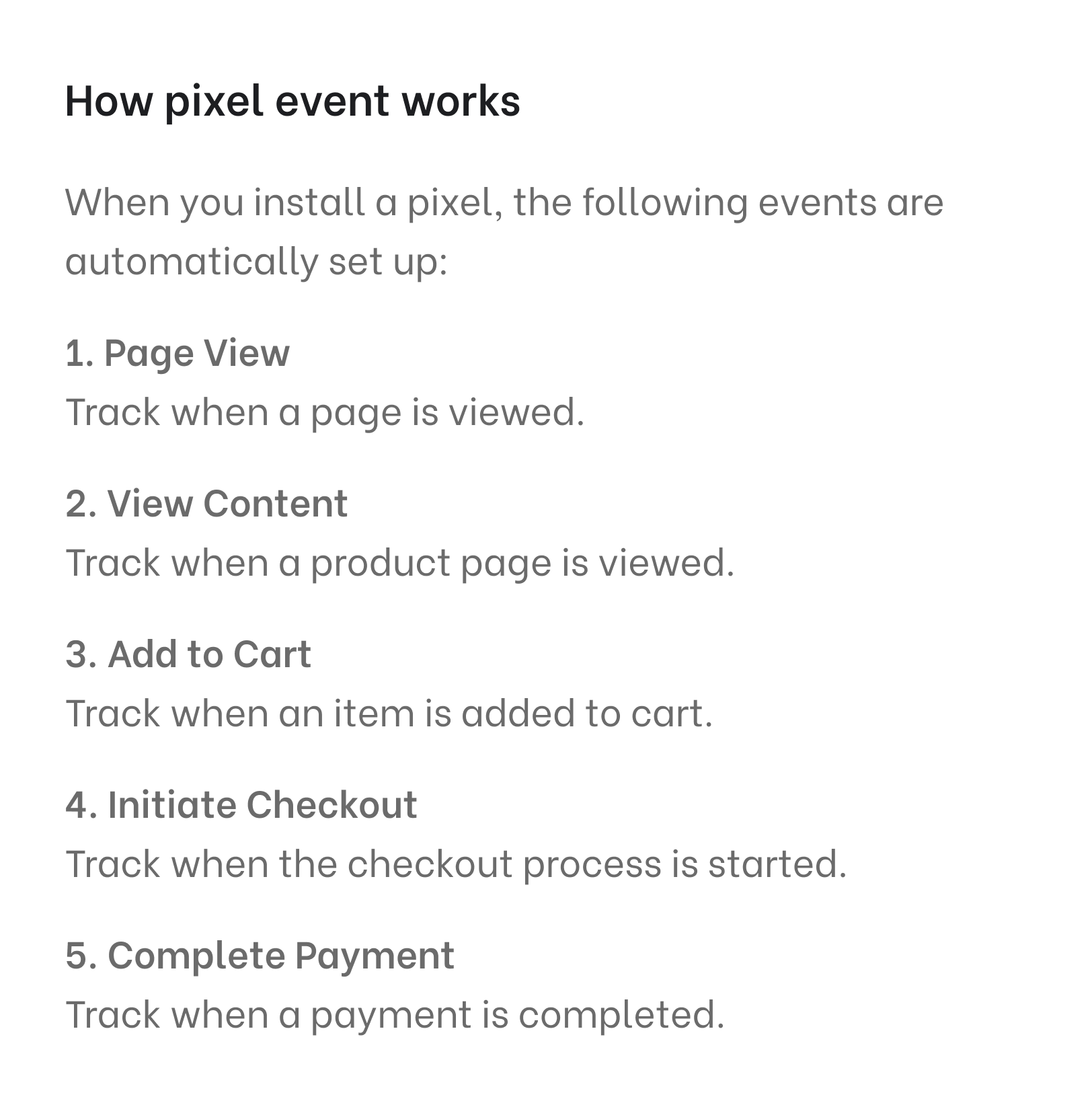 Automatic event triggering