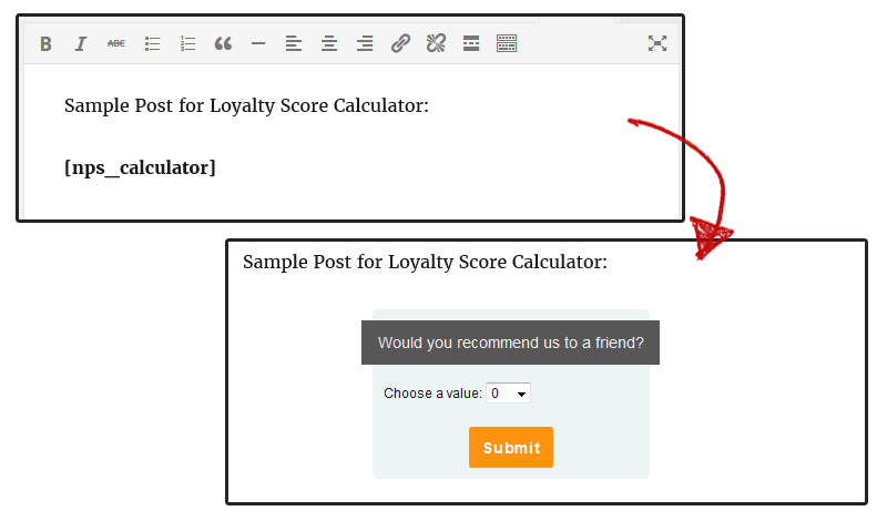 Get the shortcode and insert it anywhere in your site