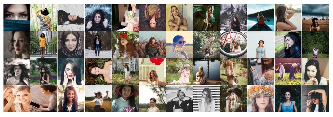 Widget Gallery With Multiple Columns Example