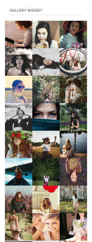 Grid Gallery With Spacing & Border