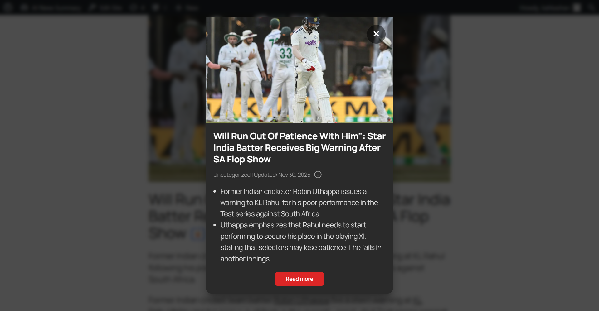 Thunderbolt news carousel page