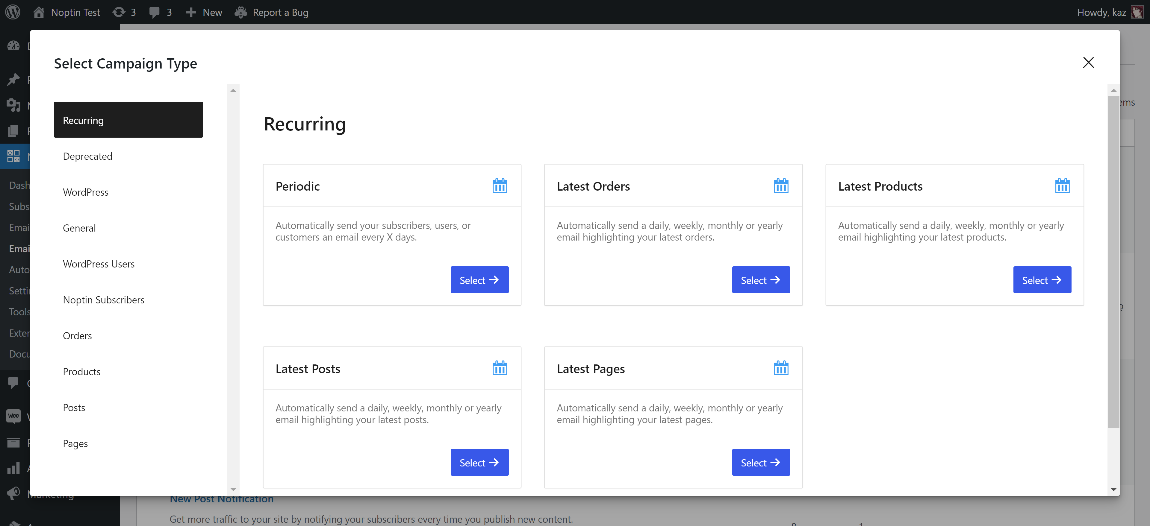 Merriweather newsletter template preview