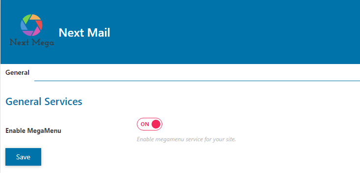 General Option & Admin Panel for Controls