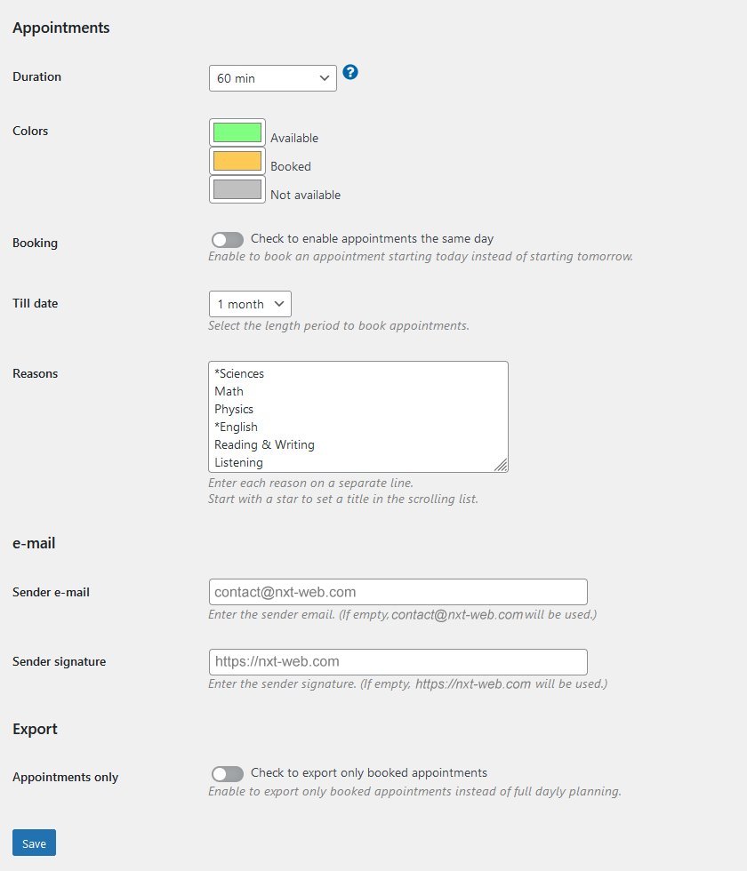 General Settings (2/2)