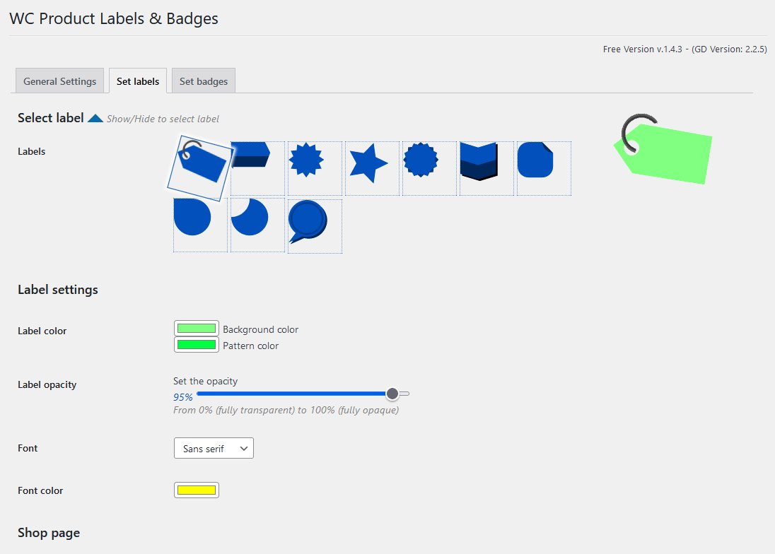 Set Labels (2/2)