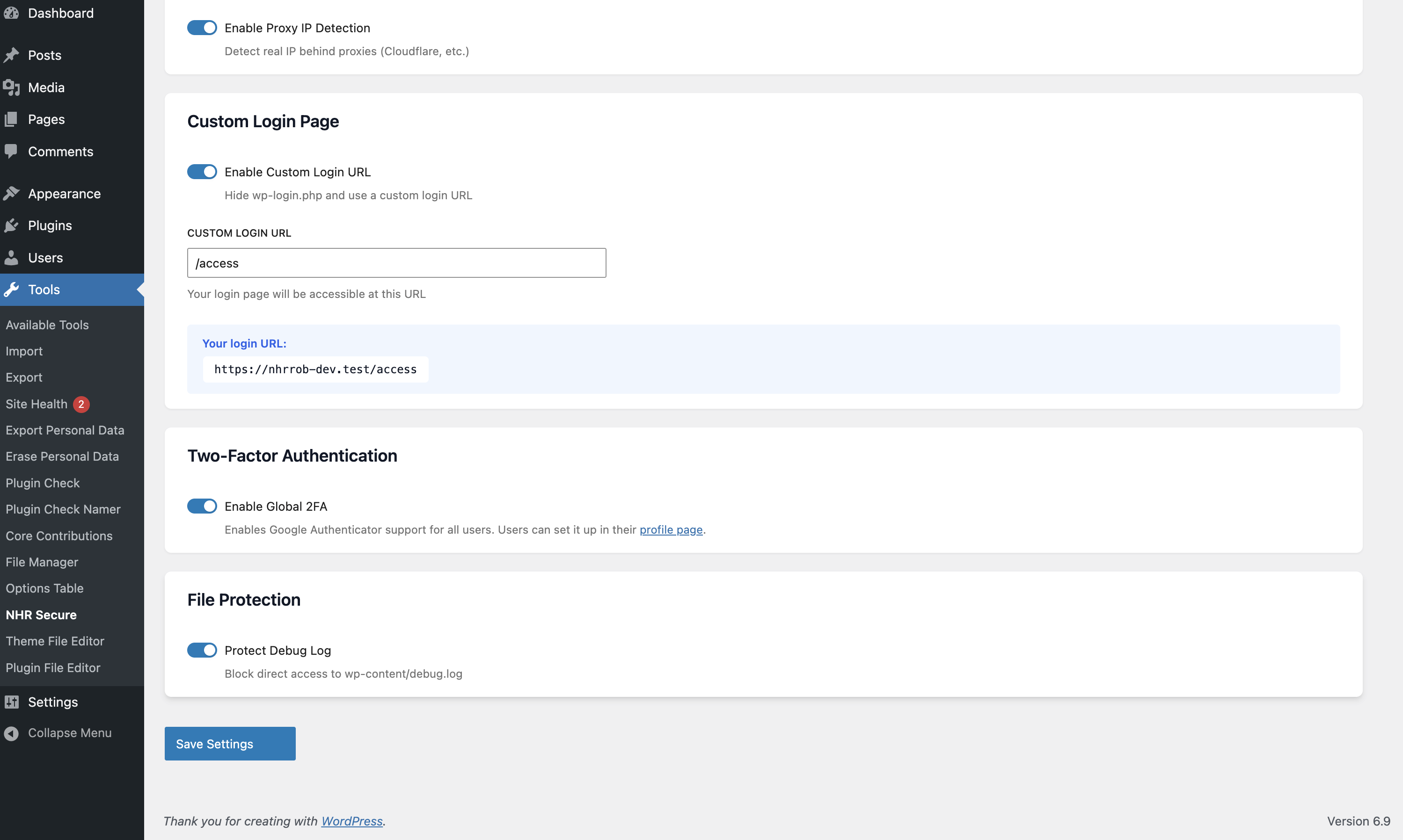 Modern React-powered settings page - part 2.