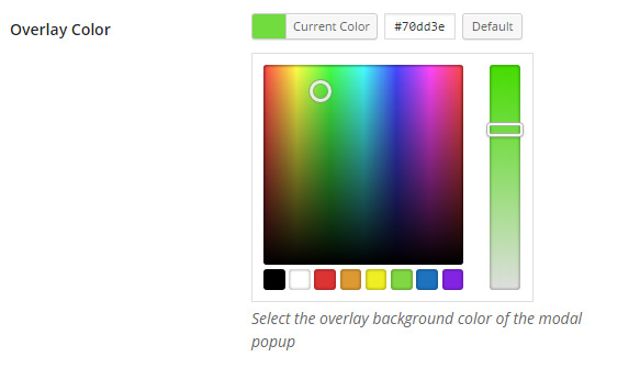Modal content support also shortcode from other plugins (Pro version only)