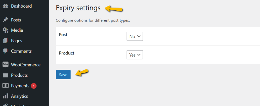 Plugin settings