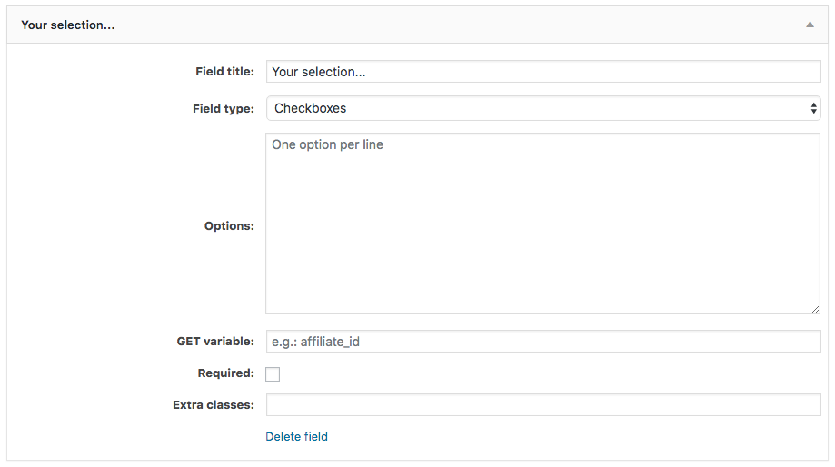 NM Contact forms plugin frontend with default styling turned off