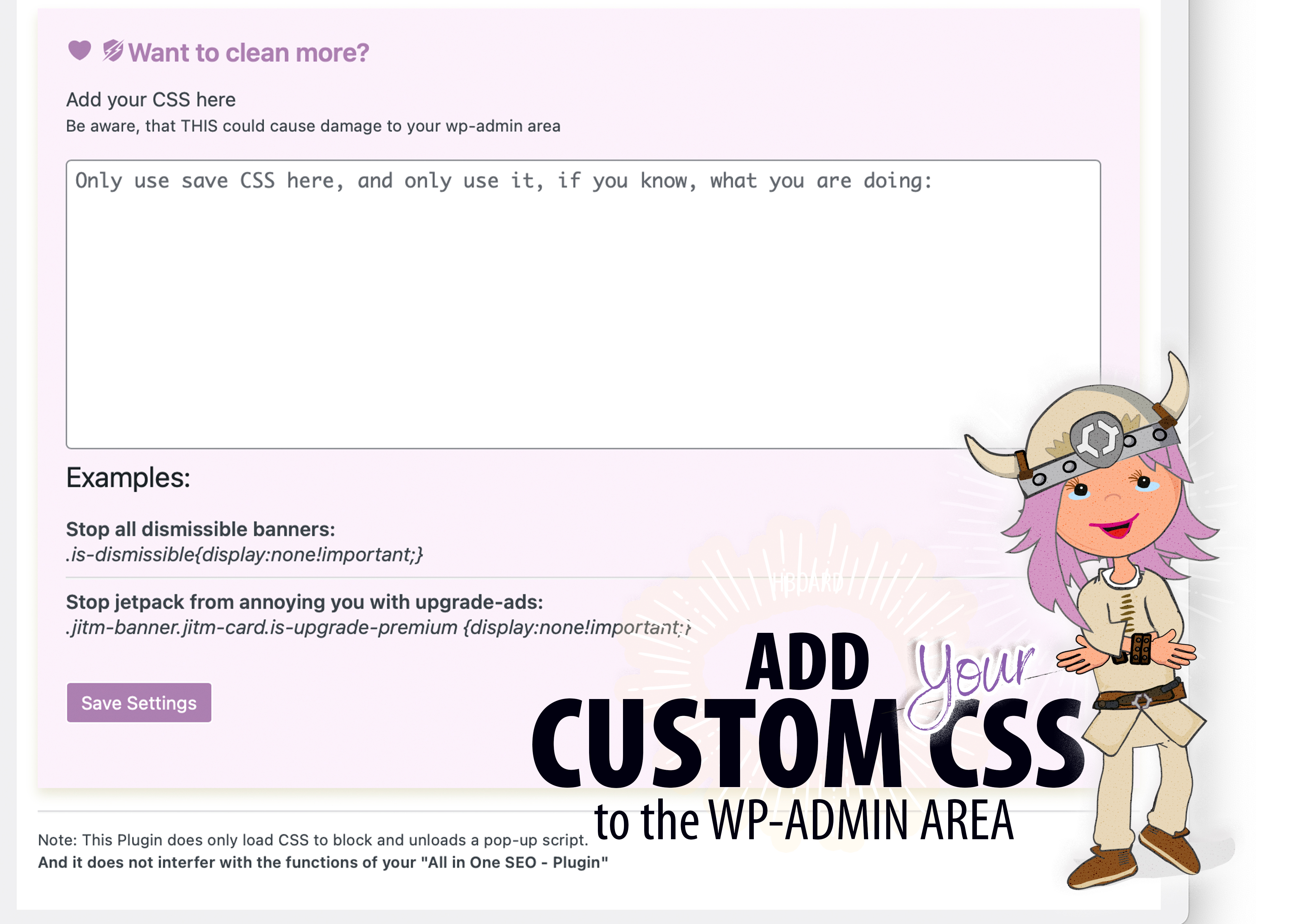 Cleaned category page