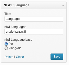 NFLW Widget Backend