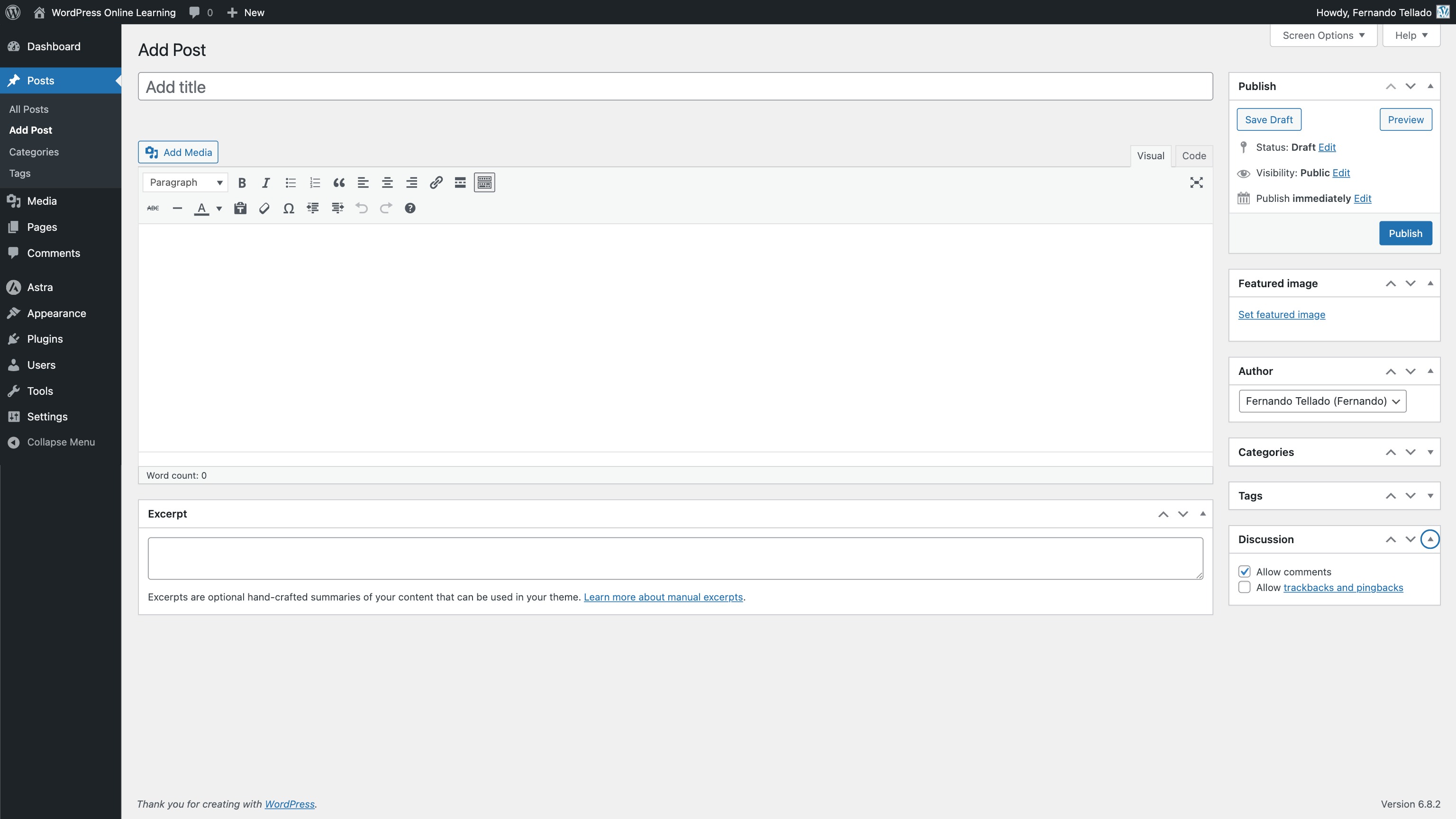 Classic Widgets interface instead of block widgets