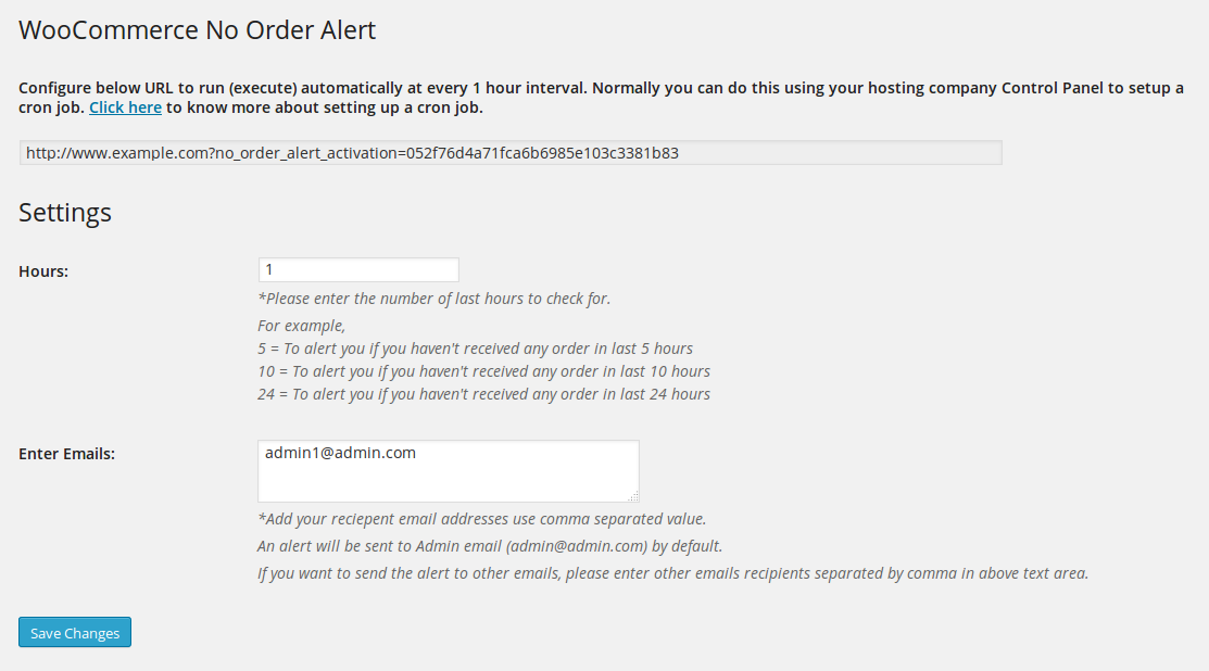 This screen shot describe the admin side interface.