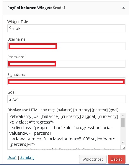 This is how my personal display code look on site.