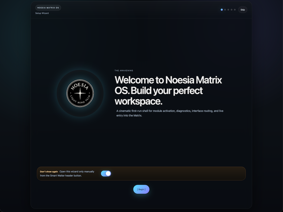 Free apps inside the Noesia Matrix