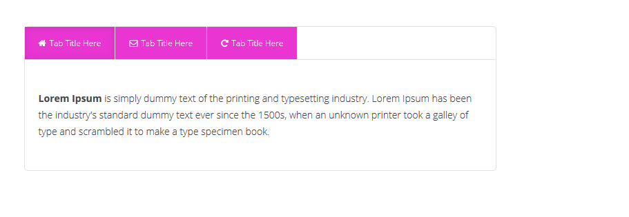 Tab frontend.