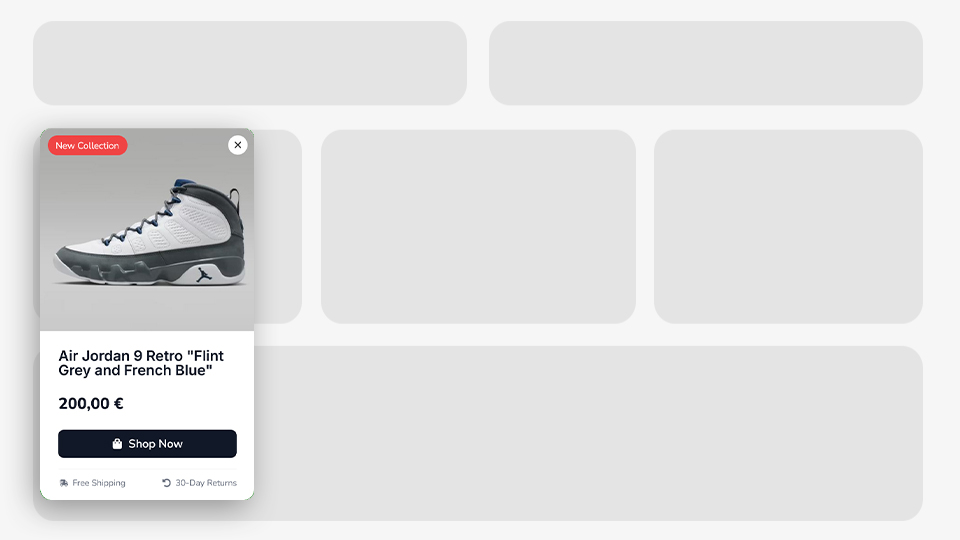 a Black Friday Countdown Pop-up with Email Sign-up Form that was created with Notifal and you can import it to your website from our library.