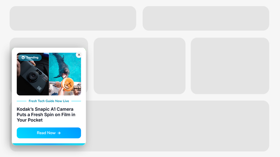 a Cart Page Exit/Abandon Pop-up that was created with Notifal and you can import it to your website from our library.