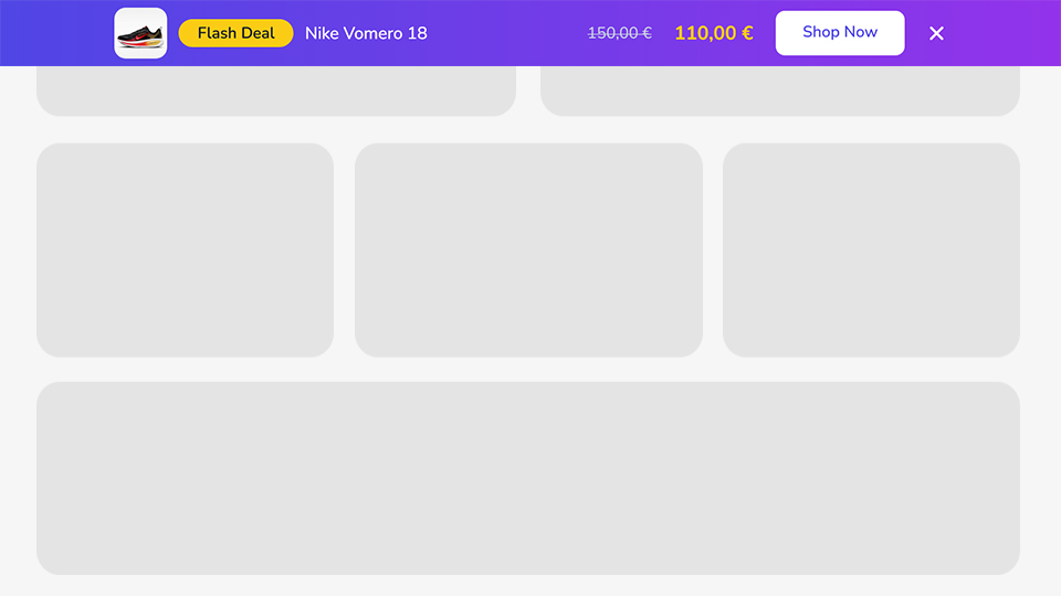 a Product Review Floating Side Box that was created with Notifal and you can import it to your website from our library.