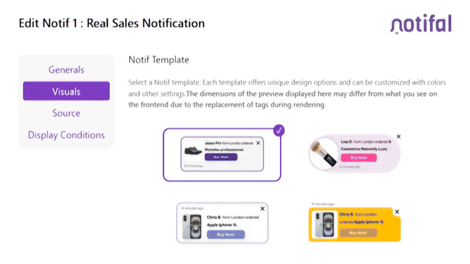 Maximize campaign impact with personalized notifications.