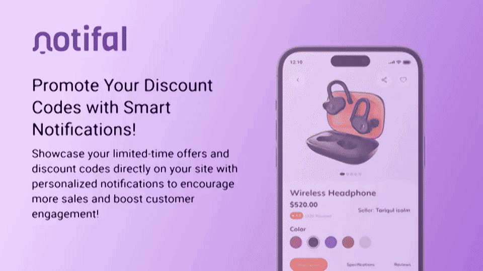 Show Low Stock Alert Notification