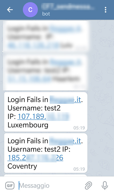 Login fails result on your Mobile app