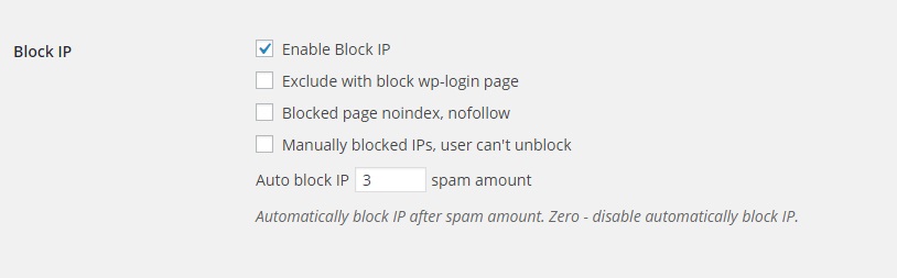 Activate IP Blocker.