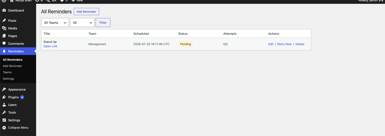 Slack credentials encrypted with libsodium. Google OAuth for the optional team portal. Every setting in one screen.