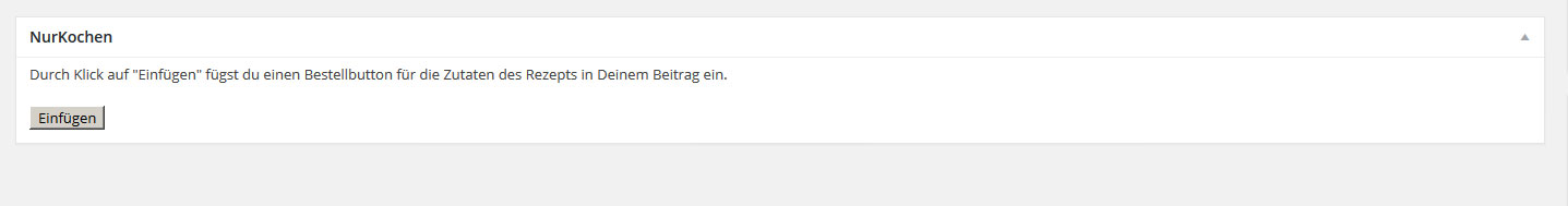 Plugin Einstellungen und Live-Ansicht des Bestellbuttons.