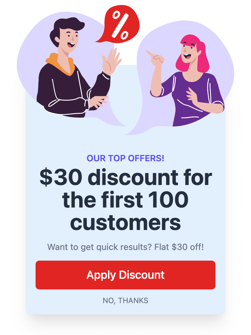 Offer Campaign Type - Product Recommendations