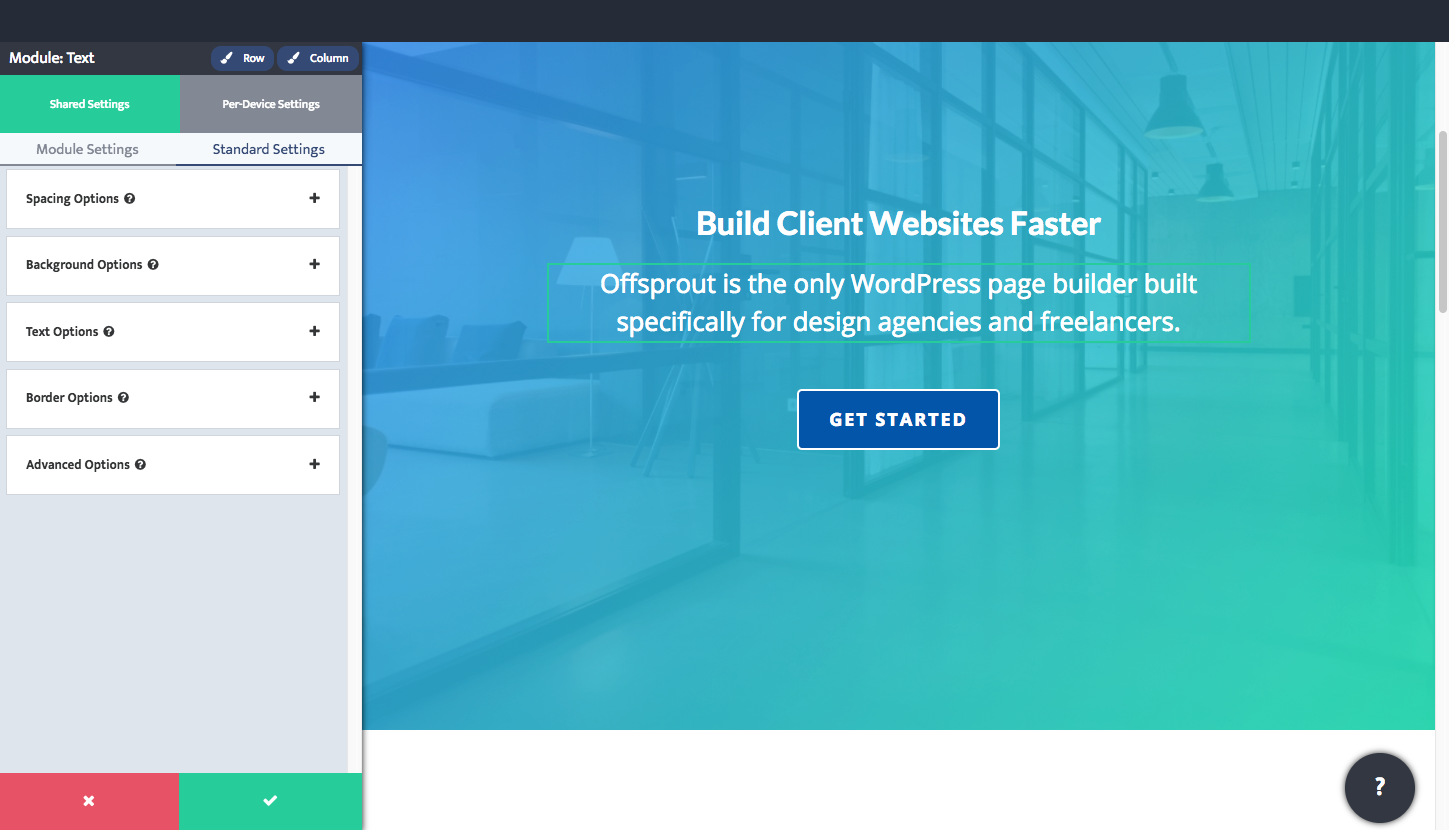 Edit your content and see your changes update instantly