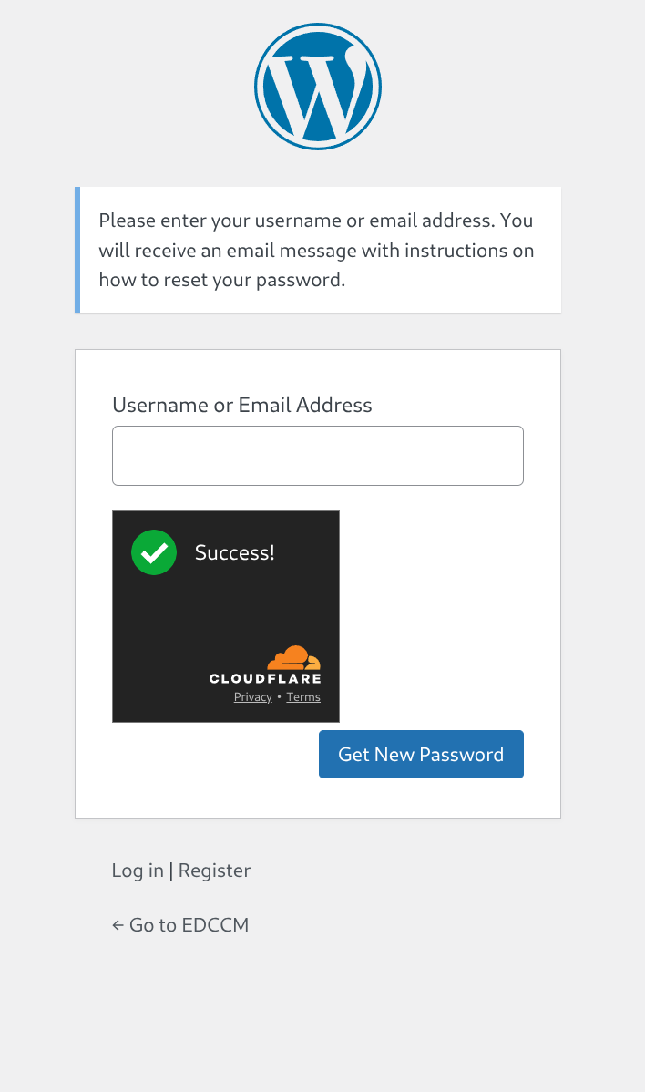 Woocommerce lostpassword form enable OhmTang CFT