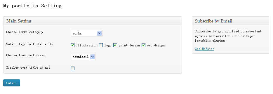 You have access all configurations on Settings.