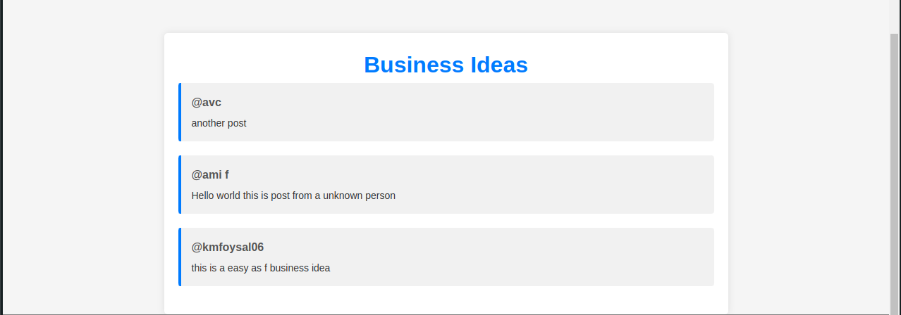 Generated Directory Listing Page
