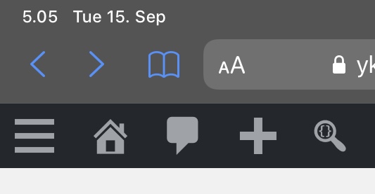 Mobile view